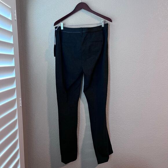New NYDJ Lift Tuck Slim Leg Charcoal Gray Trouser Pants Stretch Trim NWT 12 - Picture 6 of 11